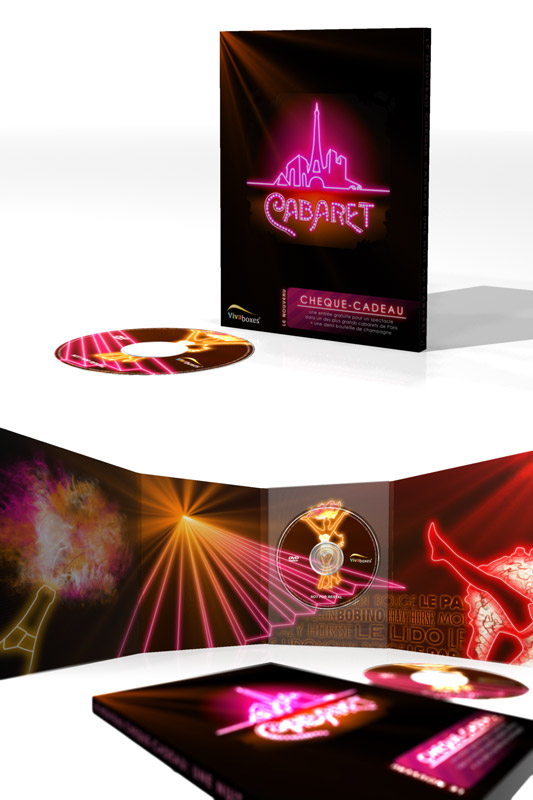 Packaging Vivabox "Soirée Cabaret"